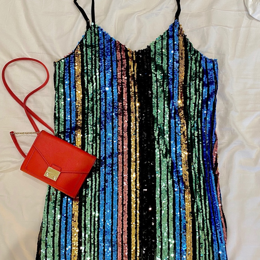 NWT Show me your Mumu Sequin Dress